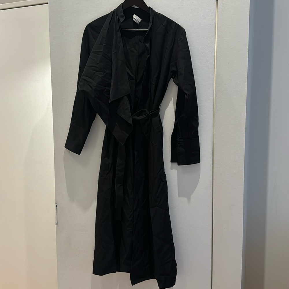 Black trenchcoat